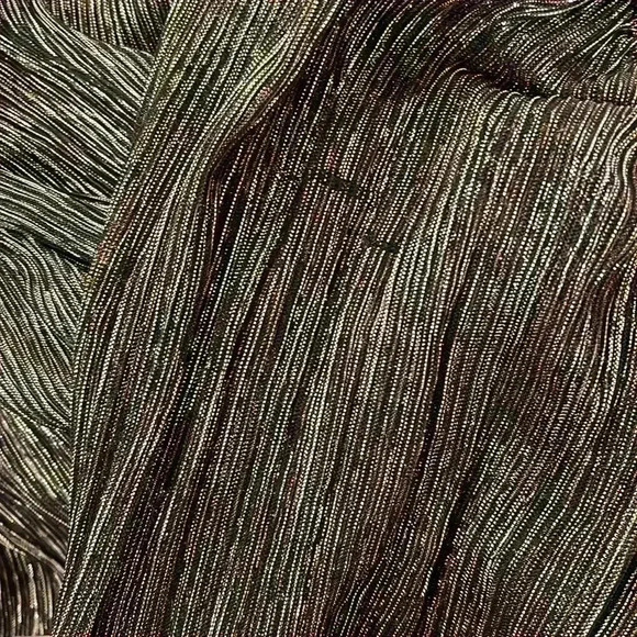 Sabina Musayev Carry Tiered Metallic Midi-Dress in Bronze - Picture 13 of 15